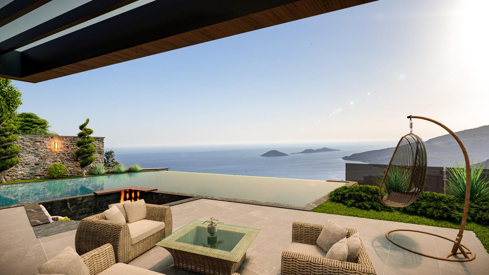 Apartments in Kalkan, Kaş (AYT-03892) — photograph 2