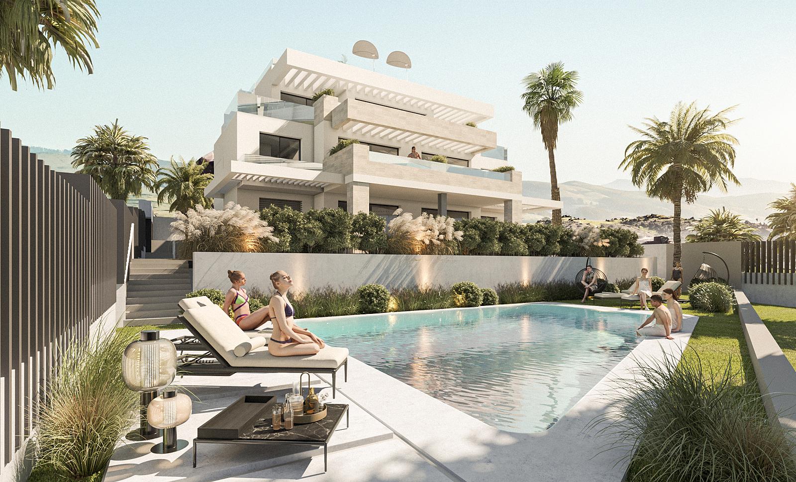Apartments in Buenas Noches, Estepona (AGP-00915) — photograph 4