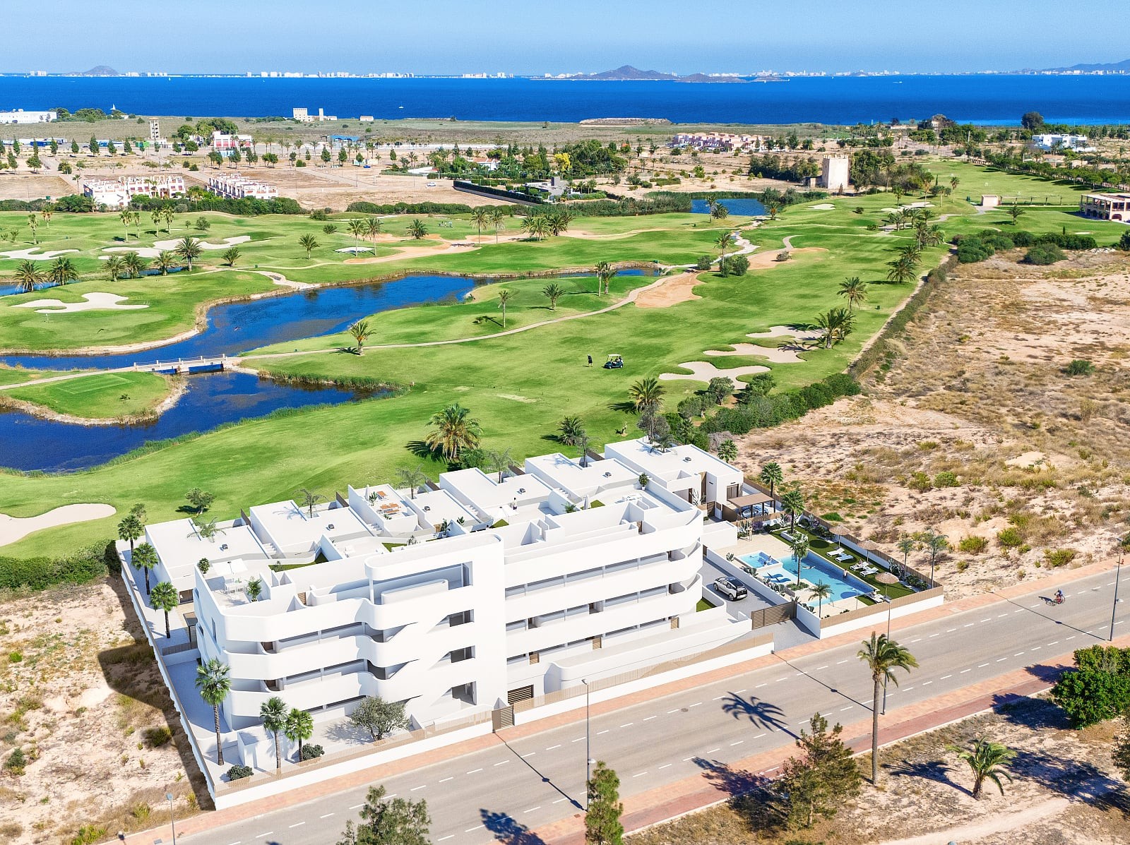 Apartments in La Serena Golf, Los Alcázares (RMU-00278)